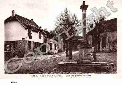 Ville de CROIXSUROURCQ(LA), carte postale ancienne