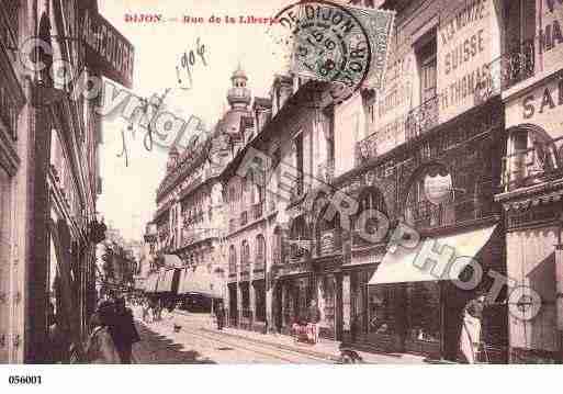 Ville de DIJON, carte postale ancienne