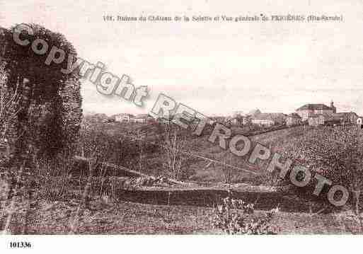 Ville de FEIGERES, carte postale ancienne Ville de FEIGERES, carte postale ancienne