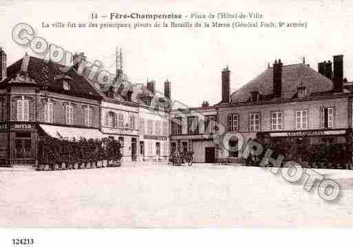 Ville de FERECHAMPENOISE, carte postale ancienne