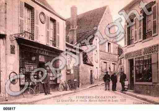 Ville de FERRIERES, carte postale ancienne