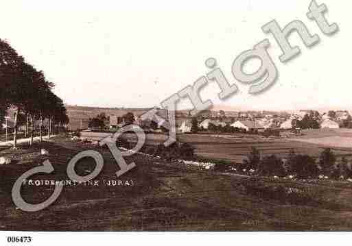 Ville de FROIDEFONTAINE, carte postale ancienne