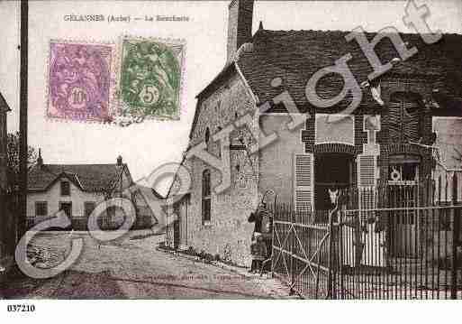 Ville de GELANNES, carte postale ancienne Ville de GELANNES, carte postale ancienne
