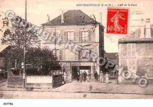 Ville de GOUSSAINVILLE, carte postale ancienne