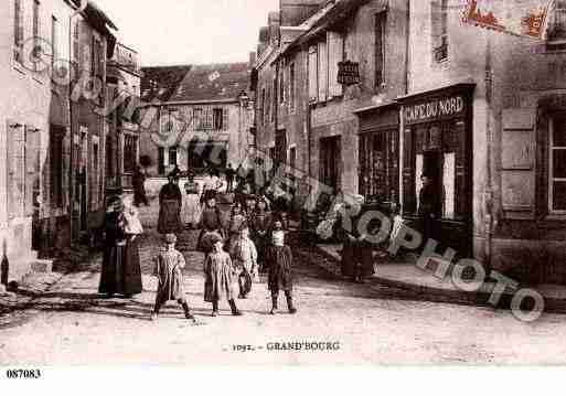 Ville de GRANDBOURG(LE), carte postale ancienne