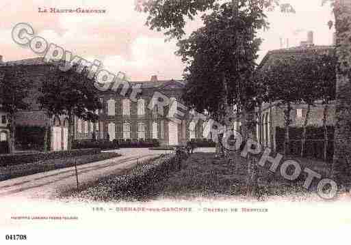 Ville de GRENADE, carte postale ancienne