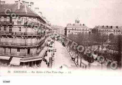 Ville de GRENOBLE, carte postale ancienne