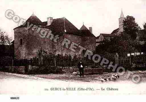 Ville de GURGYLAVILLE, carte postale ancienne Ville de GURGYLAVILLE, carte postale ancienne