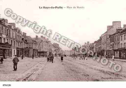 Ville de HAYEDUPUITS(LA), carte postale ancienne