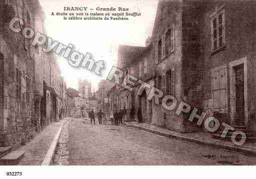 Ville de IRANCY, carte postale ancienne