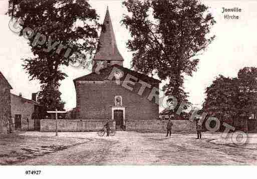 Ville de JONVILLE, carte postale ancienne