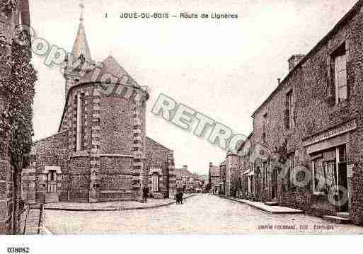 Ville de JOUEDUBOIS, carte postale ancienne
