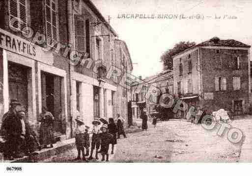 Ville de LACAPELLEBIRON, carte postale ancienne