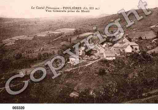 Ville de LAURIE, carte postale ancienne