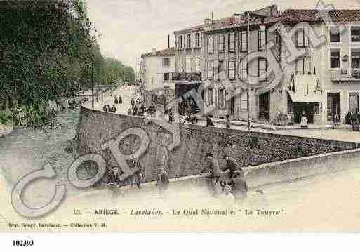 Ville de LAVELANET, carte postale ancienne