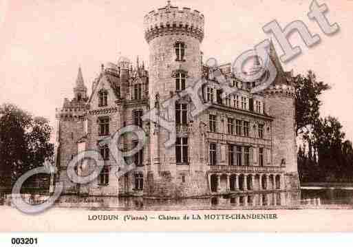 Ville de LOUDUN, carte postale ancienne