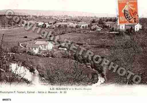 Ville de MAGNY(LE), carte postale ancienne