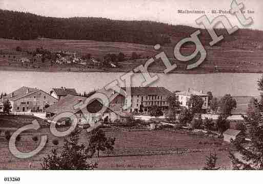 Ville de MALBUISSON, carte postale ancienne