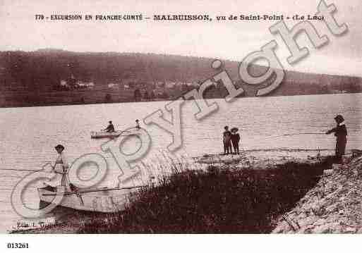 Ville de MALBUISSON, carte postale ancienne