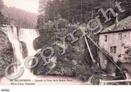 Ville de MALBUISSON, carte postale ancienne