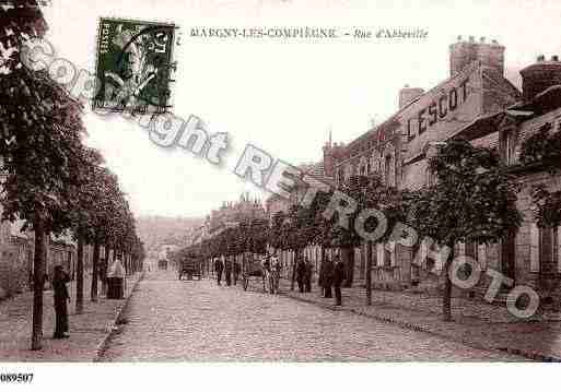 Ville de MARGNYLESCOMPIEGNE, carte postale ancienne