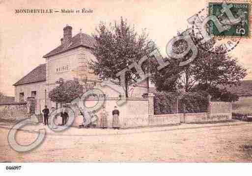 Ville de MONDREVILLE, carte postale ancienne