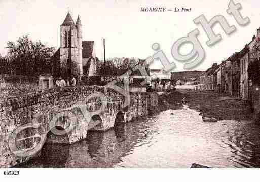 Ville de MORIGNYCHAMPIGNY, carte postale ancienne