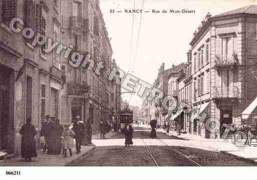 Ville de NANCY, carte postale ancienne