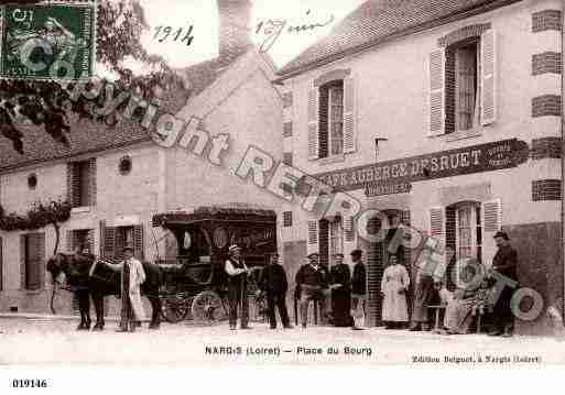 Ville de NARGIS, carte postale ancienne