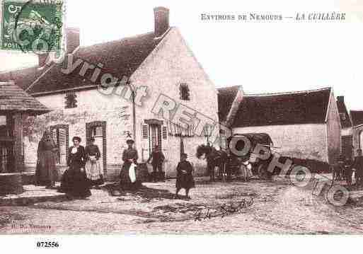 Ville de NEMOURS, carte postale ancienne