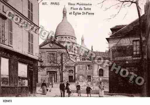 Ville de PARIS18, carte postale ancienne