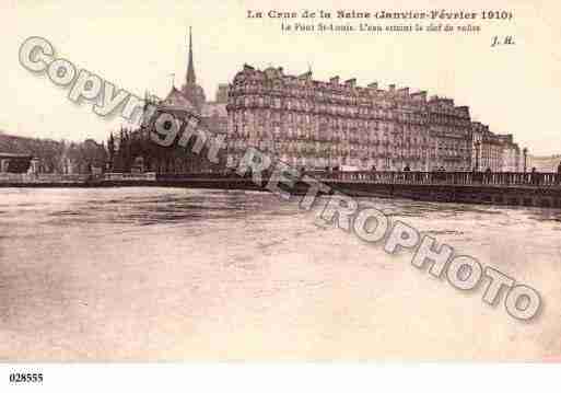 Ville de PARIS4, carte postale ancienne