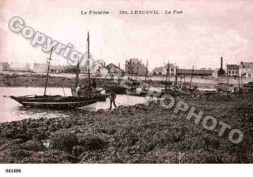 Ville de PLOBANNALEC, carte postale ancienne