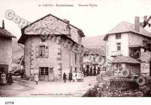 Ville de POLMINHAC, carte postale ancienne