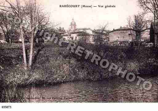 Ville de RARECOURT, carte postale ancienne