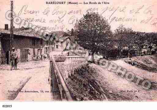 Ville de RARECOURT, carte postale ancienne