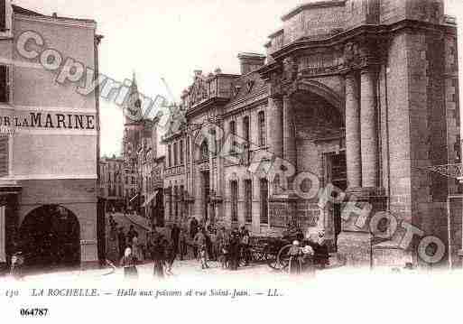 Ville de ROCHELLE(LA), carte postale ancienne