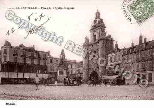 Ville de ROCHELLE(LA), carte postale ancienne