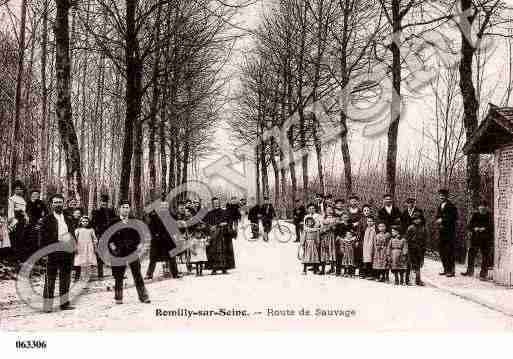 Ville de ROMILLYSURSEINE, carte postale ancienne