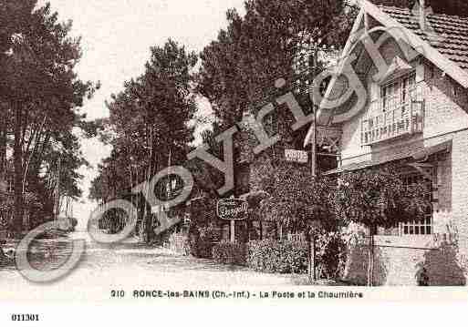 Ville de RONCELESBAINS, carte postale ancienne