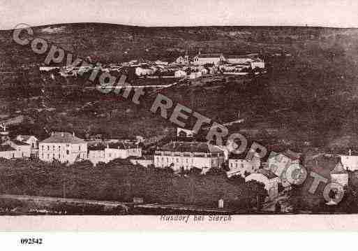 Ville de RUSTROFF, carte postale ancienne Ville de RUSTROFF, carte postale ancienne