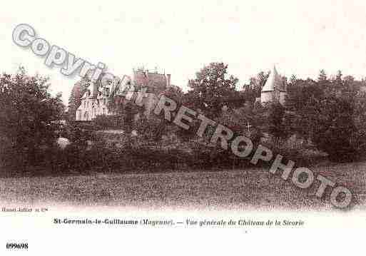 Ville de SAINTGERMAINLEGUILLAUME, carte postale ancienne