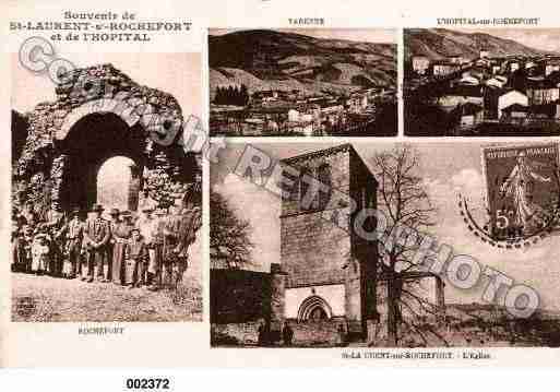 Ville de SAINTLAURENTROCHEFORT, carte postale ancienne Ville de SAINTLAURENTROCHEFORT, carte postale ancienne