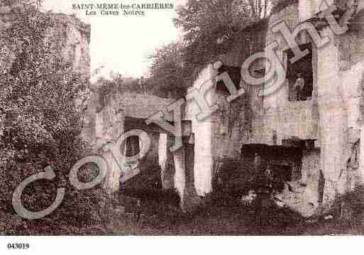 Ville de SAINTMEMELESCARRIERES, carte postale ancienne