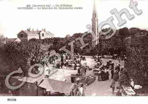 Ville de SAINTPIERRED'OLERON, carte postale ancienne