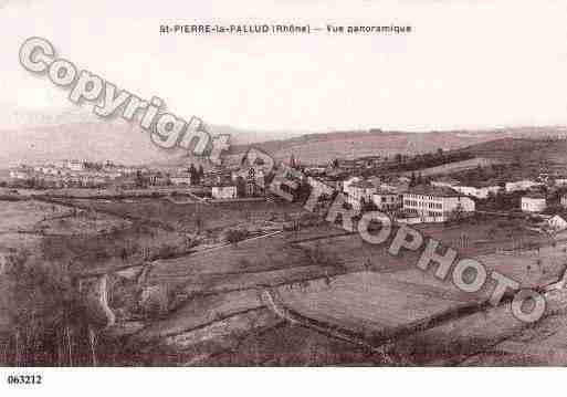 Ville de SAINTPIERRELAPALUD, carte postale ancienne