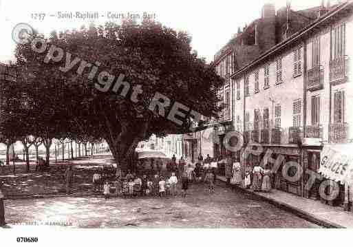 Ville de SAINTRAPHAEL, carte postale ancienne