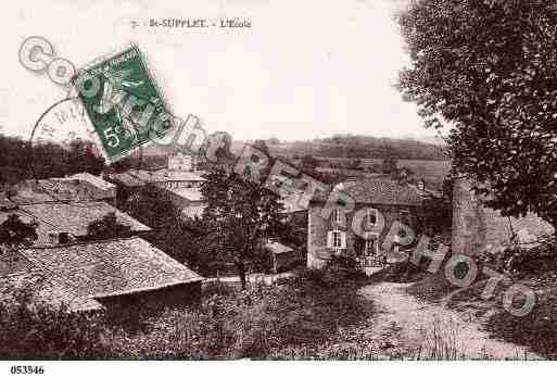 Ville de SAINTSUPPLET, carte postale ancienne Ville de SAINTSUPPLET, carte postale ancienne