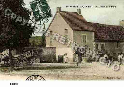 Ville de SAINTEMARIESUROUCHE, carte postale ancienne