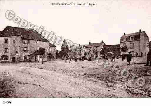 Ville de SAUVIATSURVIGE, carte postale ancienne